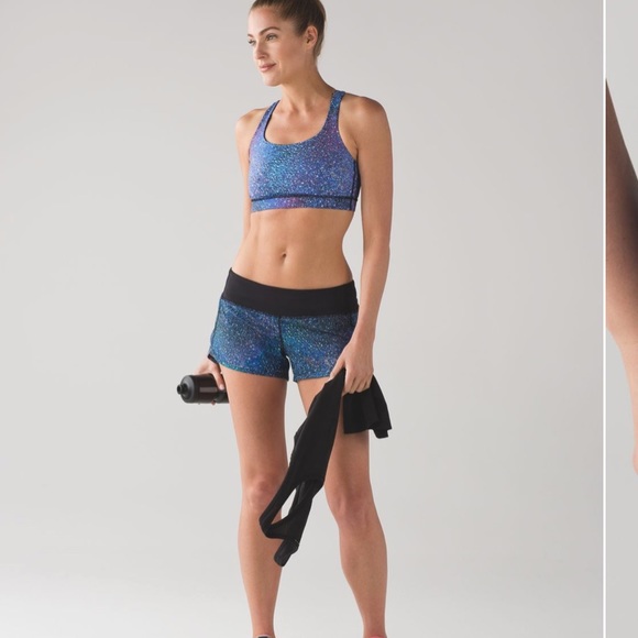 🔥Lululemon Speed Shorts-Strive Multi/Mermaid🔥 - Picture 10 of 16